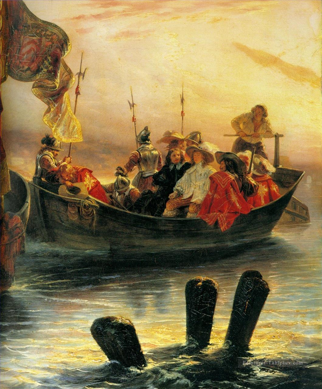 Le cardinal Richelieu 1829 a laissé des histoires Hippolyte Delaroche Peintures à l'huile
